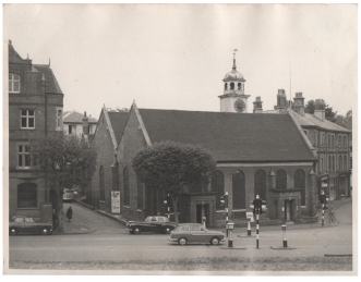 Original photograph of the church of King Charles the Martyr 11/10/1959.