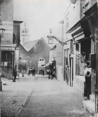 Original Photograph of Chapel Place circa 1860.