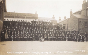 Postcard of the Royal Tunbridge Wells Veterans Association, 24th March 1912.