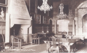 Postcard of the Ball Room, Penshurst Place.